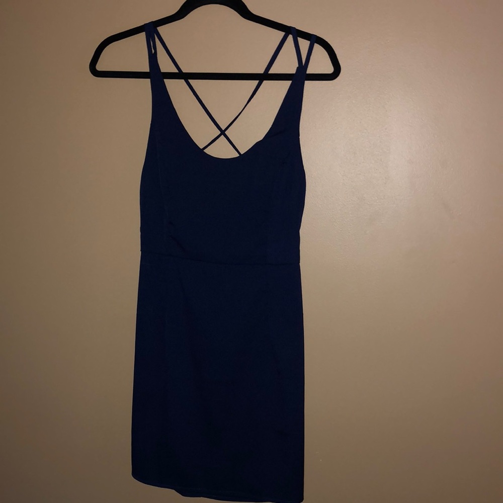 Woman’s Strappy Mini Dress
